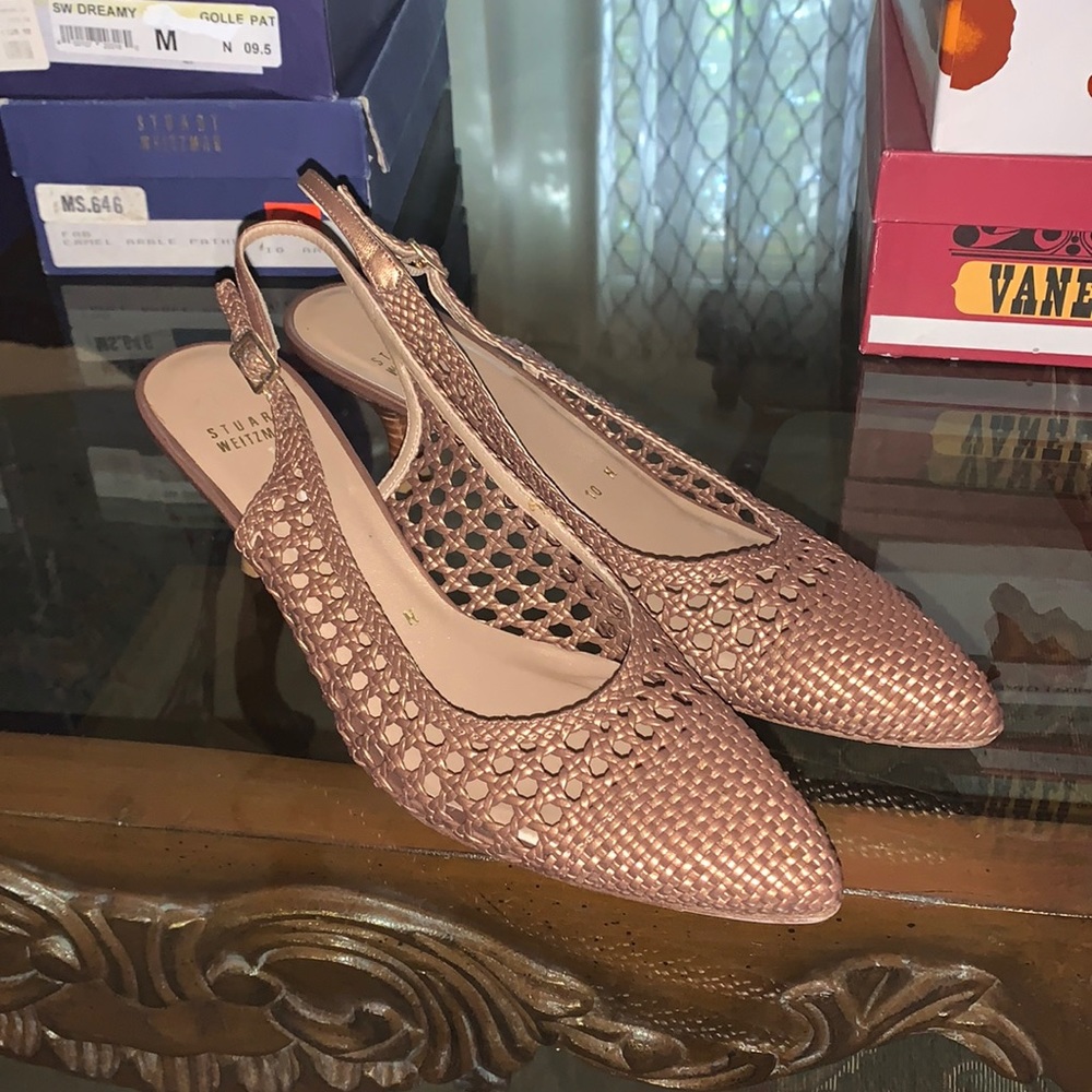 Vintage Stuart Weitzman kitten heels